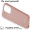 iMoshion Hoesje Geschikt voor iPhone 15 Pro Max Hoesje Siliconen - iMoshion Color Backcover - roze