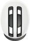 Abus HUD-Y - Fietshelm - Oplaadbare LED achterlicht - Shiny white M 54-58cm
