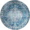 Vloerkleed Nora Petrol Rond ø160 cm