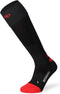 Lenz Heat Sock 4.1 Toe Cap - Verwarmde Sokken - Kniehoogte - Zwart