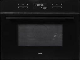 Pelgrim OM140GLS - Combimagnetron - 900W magnetronvermogen - Zwart glas