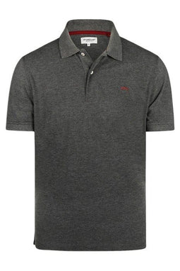 McGregor Klassiek Poloshirt - Heren - Ademend - Dark Grey Melange - XL