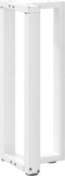 vidaXL - Console - tafelpoten - 2 - st - T-vormig - 25x28x(72-73) - cm - staal - wit