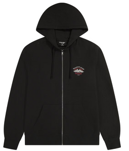 Wrangler Graphic Zip Hoodie 112362888 - 100% katoen - Ritssluiting - Faded Black - Maat L
