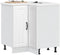 vidaXL - Keuken - hoekonderkast - Lucca - bewerkt - hout - wit