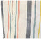Kussen DKD Home Decor Voor op de grond Multicolour Aluminium Strepen 120 x 80 x 16 cm