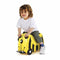 Trunki Ride-On Bij Bernard - Kinderkoffer - 46 cm - Geel