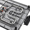 Little Balance 8735 - Elektrische plancha/bakplaat/BBQ - 2200 Watt - 2 onafhankelijke zones - PFAS vrij
