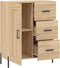 vidaXL - Dressoir - 69,5x34x90 - cm - bewerkt - hout - sonoma - eikenkleurig