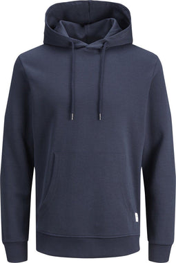 JACK&JONES JJEBASIC SWEAT HOOD NOOS - Heren Hoodie - Geborstelde stof - Maat XL