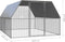 vidaXL - Kippenhok - 3x4x2 - m - gegalvaniseerd - staal