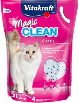 Vitakraft Magic Clean - Kattenbakvulling - Super absorberend - 5 L (6 stuks)
