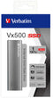 Verbatim Vx500 - Externe SSD - 1TB - USB 3.2 Gen2 - Zilver