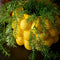 Light & Living Vaas Citroen - Polyresin - Geel - 25 x 18 x 25 cm (BxHxD)