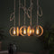 5L Loop Hanglamp - excl led lampen - E27 - Oud Zilver