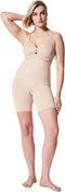 Spanx OnCore - High Waisted Mid Thigh short - Platte buik en slanke taille - Soft Nude