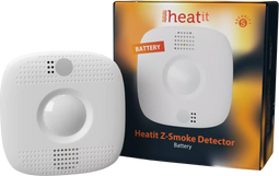 HeatIt Z-Smoke Multisensor - Beweging (IR) Rook Temperatuur - Z-wave Plus - Batterij