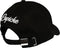 Capiche® Baseball Pet Heren – Rode Duivel – Zwart – Verstelbaar met Druksluiting – Sportcap – Curved Cap – Mannen Cap