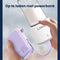 LAKOO Digitale flessenwarmer - Babyvoeding - Draadloos - tot 6x opwarmen zonder stroom - Wit