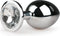 Metalen Buttplug met Zilveren Diamant - M