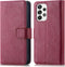 iMoshion Hoesje Geschikt voor Samsung Galaxy A23 (5G) Hoesje Met Pasjeshouder - iMoshion Luxe Bookcase - donkerrood
