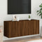 vidaXL - Tv-meubel - wandgemonteerd - 100x30x41 - cm - bruin - eikenkleur