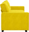 vidaXL - Driezitsbank - 180 - cm - fluweel - geel
