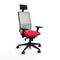 Bureaustoel Piqueras y Crespo 3D066N1 Rood