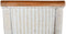 SVJ Eetkamerstoel Vierkant - 54 x 47 x 97 cm - Rotan - Wit