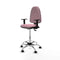 Piqueras y Crespo B1D05RF - Bureaustoel - Hoogteverstelbaar met armleuning - Roze