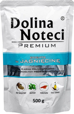 Dolina Noteci Premium Rijk aan lam 500 g Zakje