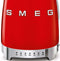 Smeg KLF04RDEU - Waterkoker - 7 temperatuurinstellingen - Rood