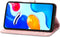 iMoshion Hoesje Geschikt voor Xiaomi Redmi Note 11 (4G) / Redmi Note 11S (4G) Hoesje Met Pasjeshouder - iMoshion Mandala Bookcase - Rosé Goud