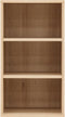 Bopita Lucas boekenkast smal voor halfhoogslaper - Naturel