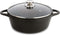 Valira Black Induction Braad-, Kookpan ø 24cm met Deksel - Extra Harde Coating, 100% PFOA vrij
