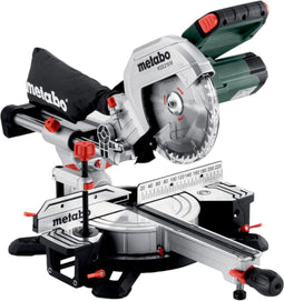 Metabo KGS 216 M - Afkortzaag 1200 W 216 mm - Precision Cut Line - (2 ingebouwde tafelverlengstukken)