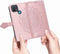 iMoshion Hoesje Geschikt voor Oppo A15 Hoesje Met Pasjeshouder - iMoshion Mandala Bookcase - Roze