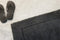 Casilin Orlando - Badmat Antislip 60x100cm - Hoogpolig Waterabsorberend Donkergrijs