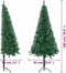 vidaXL - Kunstkerstboom - hoek - 180 - cm - PVC - groen