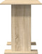 vidaXL - Eettafel - Sonoma - Eik - 110x60x75 - cm - Bewerkt - Hout