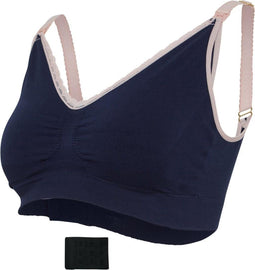 Carriwell Original Voedingsbeha - Meegroei- en voedingsbh - Navy/Roze - XL