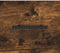 vidaXL - Dressoir - 69,5x34x90 - cm - bewerkt - hout - gerookt - eikenkleurig