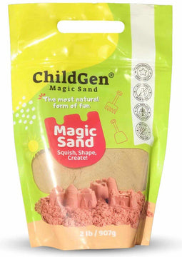 ChildGen Magisch Kinetisch Zand - 907 gram - 100% natuurlijk - sensory play - Refill pack