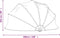 vidaXL - Zwembadoverkapping - rond - 406x203 - cm - PVC