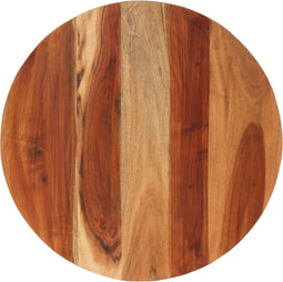 vidaXL - Tafelblad - rond - 15-16 - mm - 60 - cm - massief - acaciahout