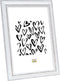 Deknudt Frames fotolijst S221H3 - wit met bruin accent - 10x15 cm
