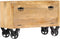 vidaXL - Schoenenkast - 86x35x55 - cm - massief - mangohout
