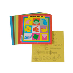 Papyrus - Vouwblaadjes papyrus vierkant 16x16cm | 10 stuks