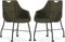 MX Sofa Eetkamerstoel Promise - Moss (set van 2 stoelen)