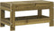 vidaXL - Tuinvoetenbank - 62x30x32 - cm - geïmpregneerd - grenenhout